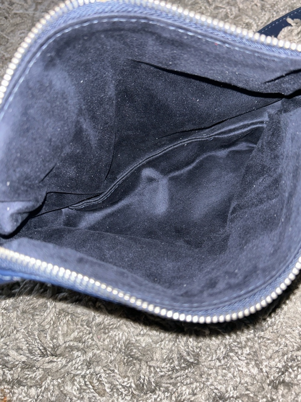 Steve Madden Dark Navy Faux-Leather Crossbody Bag - Picture 3 of 4